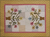 Prairie Bouquets patchwork quilt pattern by Norma Whaley