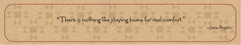 Comfort of Home quote