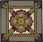 Blossom Burst quilt pattern by Norma Whaley