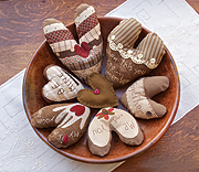 Sharing Hearts patchwork quilt pattern by Norma Whaley