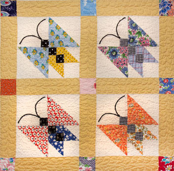 Yours 'Till Butterflies quilt pattern  by Norma Whaley