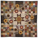 Flowers of Autumn pattern by Norma Whaley