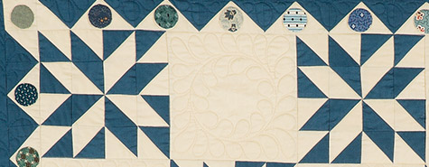 I See Stars quilt detail
