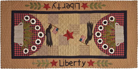 Liberty applique quilt pattern by Norma Whaley