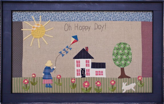 Oh Happy Day applique project