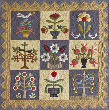 Pick Your Flowers quilt photo