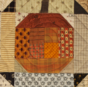 Pumpkins On Parade table runner by Norma Whaley