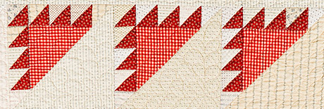 Set Your Sails quilt detail
