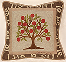 Shaker Wisdom Applique Pillow