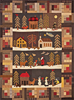 Silent Night applique quilt pattern by Norma Whaley