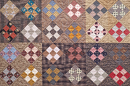 The Storyteller quilt detail by Norma Whaley