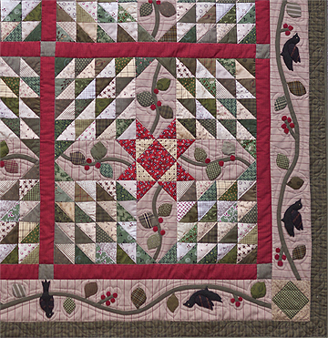 Christmas In The Village Green quilt pattern by Norma Whaley