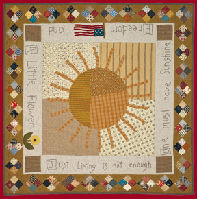 We All Need A Little Sunshine  quilt by Norma Whaley