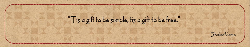 Shaker quote