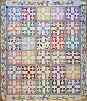 Made From Grandma's Aprons  quilt pattern by Norma Whaley