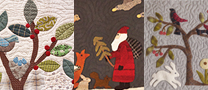 Patchwork quilt and applique Kits