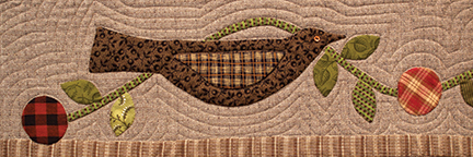 Star Garden applique quilt pattern by Norma Whaley