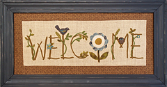 A Warm Welcome applique quilt pattern by Norma Whaley
